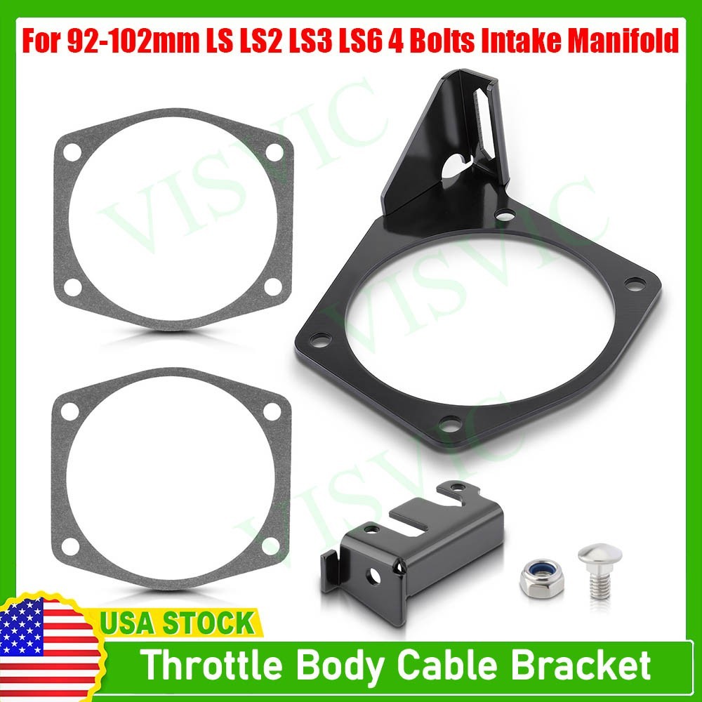 4-Bolt Throttle Cable Bracket Intakes 92MM-102MM Throttle Cable Bracket