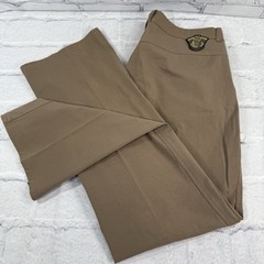 Irideon Riding Wear Womens Riding Pants L Tan Bootcut 2 Snap Zip 34×32 Pockets