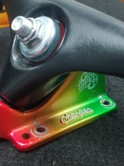RARE Gullwing Charger Rasta 50° Trucks For Skateboard