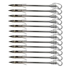 SAS Bowfishing Bolts for Pistol Crossbows – 12/pack, 6″