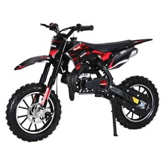 49cc 2 Stroke Mini Motorcycle 25mph 10in Tires Disc Brake 330lbs 47.2in