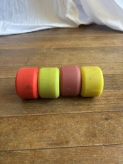 Spitfire 80 HD Chargers 58mm Multicolor Soft Cruiser Skateboard Wheels