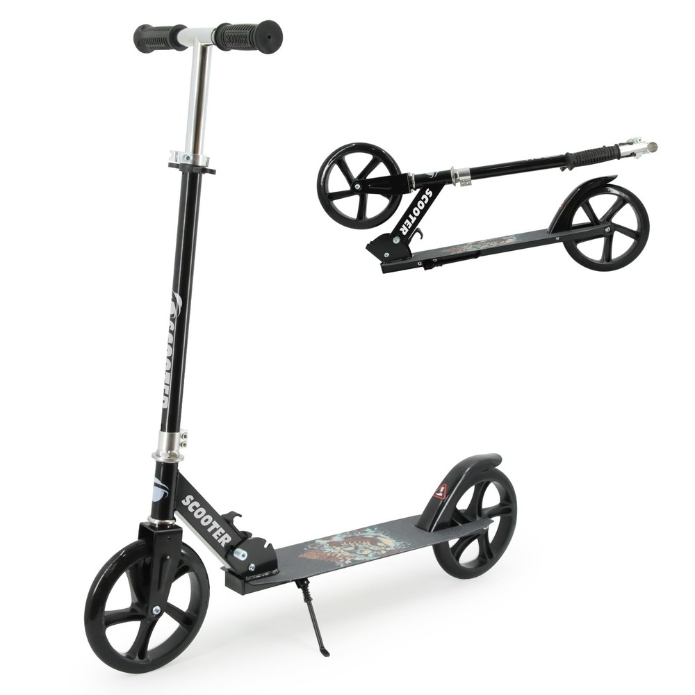 Kick Scooter for Ages 6+, Kids, Teens Adults. Max Load 240 LBS. 8IN Big Whee…