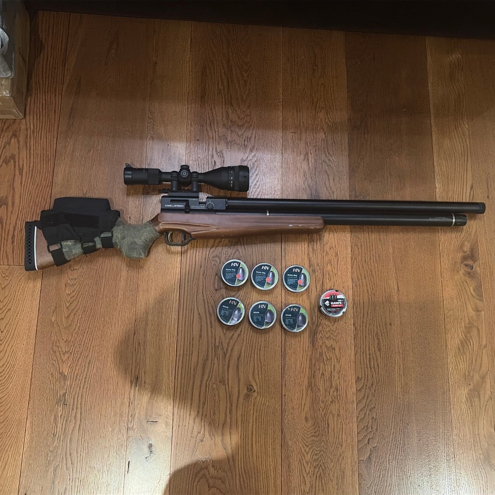 AEA Challenger .25 Caliber Unregulated PCP Bolt Action 1000+ FPS Air Rifle USED