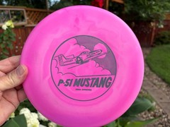 1988 P-51 Mustang Lightning Vintage Disc Golf Warplane Airplane Warbird #2218