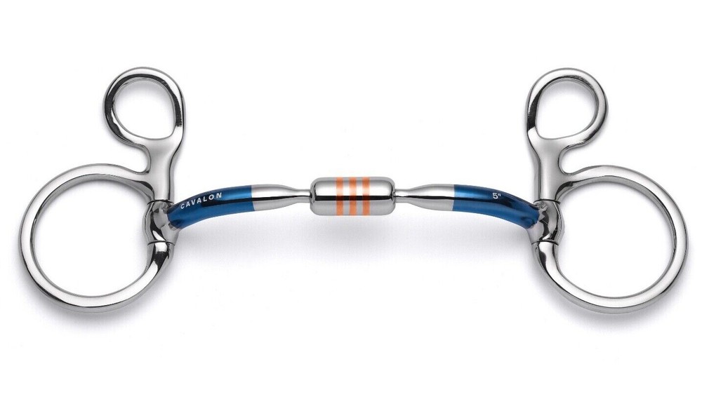 Cavalon Baucher Capsule Sweet Iron Snaffle Bit