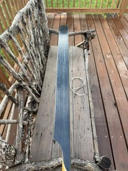 Vintage Damon Howatt Hunter Recurve Archery Bow AMO 62” 65# Right Handed Martin