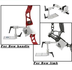 ZMATLIAO Bow Vise for Compound Bows – Vice 360° Universal Adjustment Grey