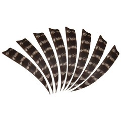 50 Pcs 3/4/5 Inch Archery Turkey Feather Fletching Right Wing Left Wing Feath…