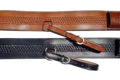 Western Leather Horse Saddle Cinch Saddle Girth Bucking Strap Trail Tack 38″ in