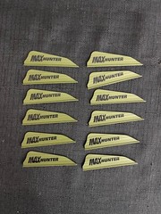 Arizona Archery Enterprises AAE MAX Hunter Vanes 12 Pack BRAND NEW