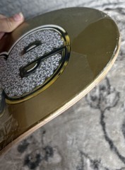 SUPREME SS13 GOLD BLING DECK NEW Skateboard World Famous Gold / Natural Top