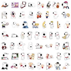 Mix 10/50 PCs Family Guy Luggage Notebook Laptop Car Sticker – No Duplicate