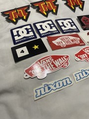 Skateboard Shoes And Apparel 15 Sticker Mixed Lot Vintage Vans DC 4Star DVS
