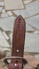 Vintage MacPherson Los Angeles Show Halter North & Judd Buckles Silver Overlay