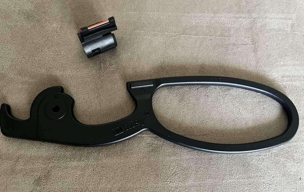 Daisy 1938B Red Ryder Upgrade Kit – Large Loop Lever & Fiber Optic Front Sight