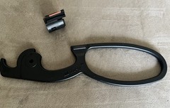 Daisy 1938B Red Ryder Upgrade Kit – Large Loop Lever & Fiber Optic Front Sight