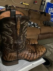 Tony Lama Men’s Brown Western Equestrian Boots US Size 10.5 MPN 0502