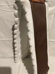 SIMCO Cinch 35″ Smooth WHITE Straight Saddle Girth