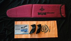 WIN & WIN INNO MAX ARCHERY CARBON BOW RISER-BLACK- 25″ Right -FREE SHIPPING