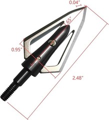 NC Hunting Arrowhead Cutting Blade Archery Broadhead Traditional Crossbow Compou