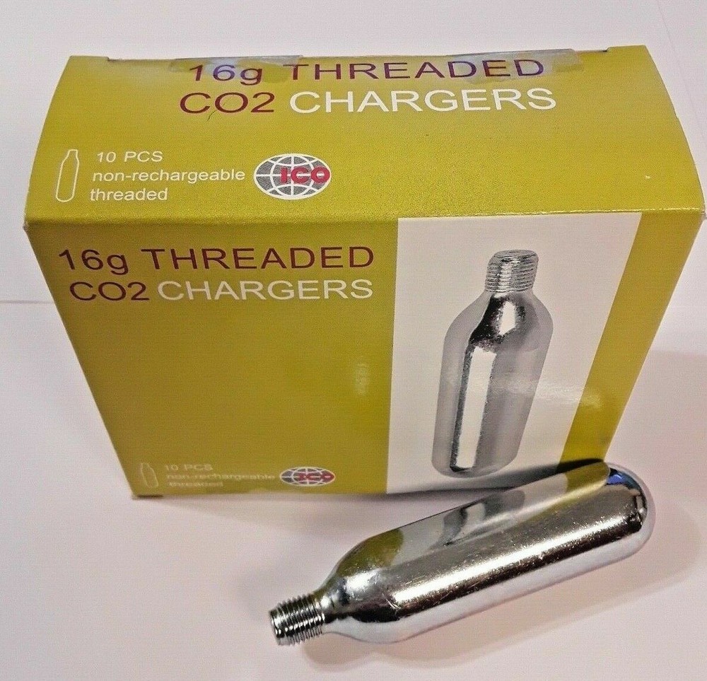 30 CO2 16g cartridg bicycle tire inflation tri sport C02 16 gram 30 gas depot TH