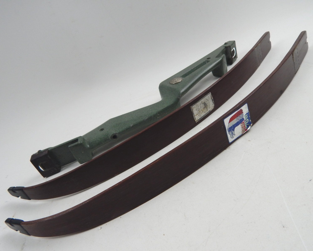 Vintage Fred Bear 76er Custom Green Magnesium Takedown Recurve Bow RH UNKNOWN #