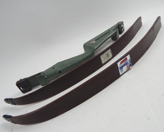 Vintage Fred Bear 76er Custom Green Magnesium Takedown Recurve Bow RH UNKNOWN #
