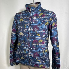 Ariat Equestrian Landscape Blue Full Zip Fleece Riding Jacket Juniors XL 14
