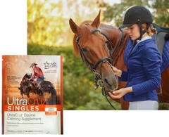 UltraCruz Equine Calming Supplement for Horses 60 Single Serv Pellet (30 Days)