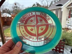 (New Listing) Disc Golf Innova First Run Prototype Boss Champion Crystal #5037