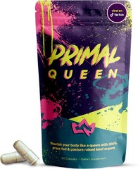 Primal Queen Female-Optimized Beef Organ Superfood Supplement (Heart, & 3 More)