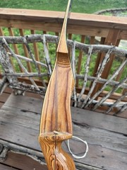 Vintage Damon Howatt Hunter Recurve Archery Bow AMO 62” 65# Right Handed Martin