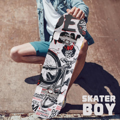 Professional Double Kick Skateboard, 31 Inch Maple Deck, ABEC