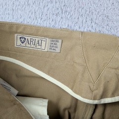 Ariat Sport Breeches Womens 32L Tan Knee Padded Riding Horseback Equestrian
