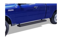 APS (Stainless Steel Black Powder Coated 6 inches) Running Boards Nerf Bars S…