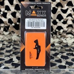 Maxx Model CNC Aluminum Advanced Speed Trigger Style E – Black (MX-TRG002SEB)