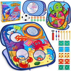 Animal Bean Bag Toss Game Toy Outdoor Toss Game, Family Party Party Supplies for