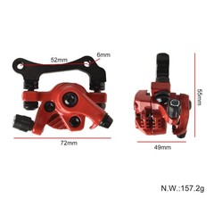 Easy to Install Iron Disc Brake Caliper for and Pro Scooters