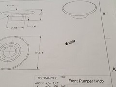 Benjamin 340, 342, 347 spring & bearing for safety tab (only)