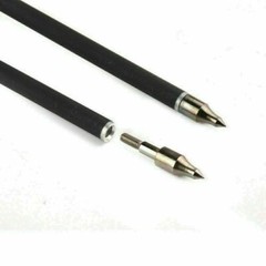 12pcs 20» Carbon Crossbow Bolts Hunting Arrows OD8.8mm 100Gr Arrowheads /Quiver