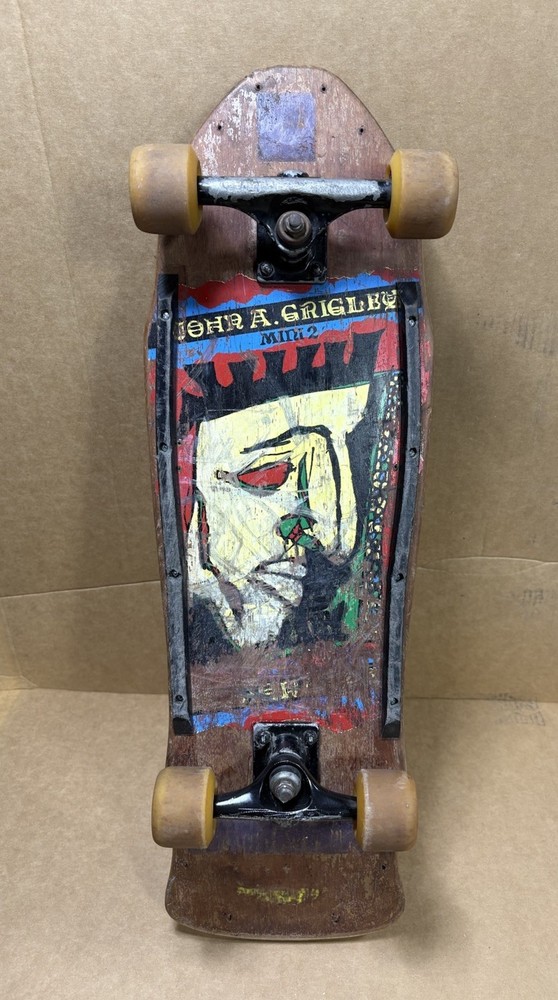 Vintage 1988 Vision Skateboards John A Grigley Mini II 29×9, OJ Santa Cruz