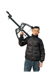 Used Compound Bow Set 40lbs Steel Ball mini Arrows Dual-use Archery Hunting Shot