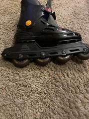 Men AstroBlade Rollerblade In-Line Skates Astro Blade Black For Parts/repair