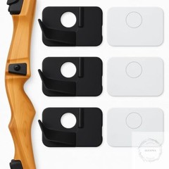 Arrow Rest for Compound Bows – 3Pcs Plastic Bow and Arrow Rests Recurve Bow Rest