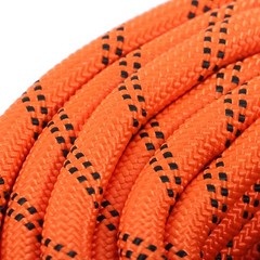 Stranded Braided Rope Breaking Strength 5174 Pounds Orange Black 1/2 in X120′ 48