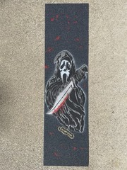 Mob Skateboard Grip Tape Scream Ghostface Horror Slasher Skull Disorder Zero