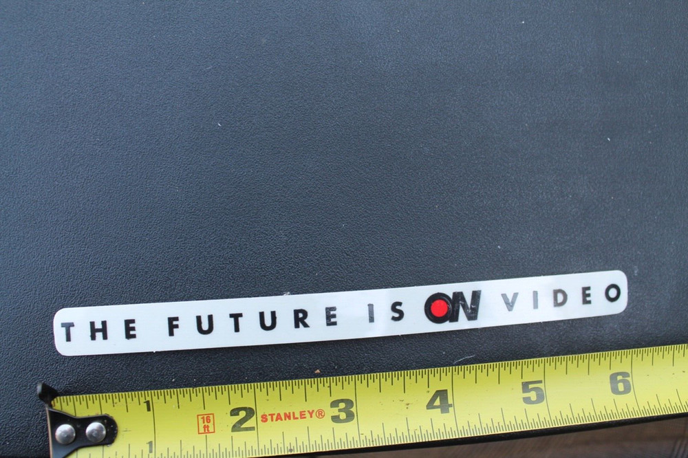 ON Video Magazine 411 Studios (Slight Damage) BP3 Vintage Skateboarding STICKER