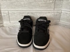 Heelys Dual Up X2 HE100021 Skate Shoes Unisex Kids Size 4Y Black / White Lowtop
