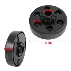 For 40 41 420 Chain 6.5HP Centrifugal Go Kart Clutch 3/4″ Bore 10 Tooth 10T